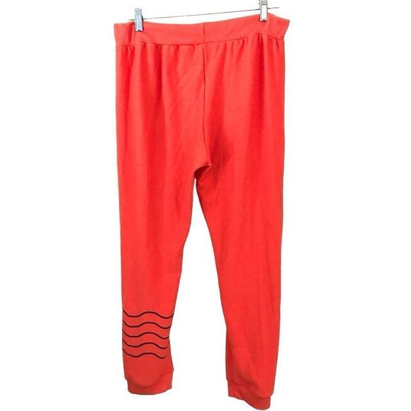 Chasor bright neon orange pull on joggers  Unisex L - Picture 2 of 6